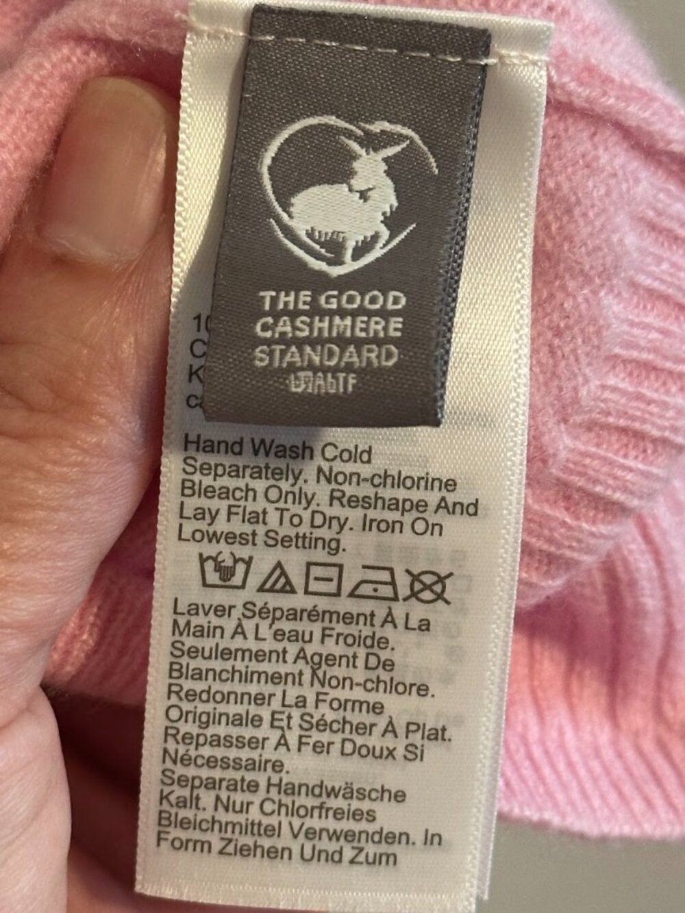 J Crew Cashmere Cropped Fit Sweater Size Medium - Picture 5 of 9